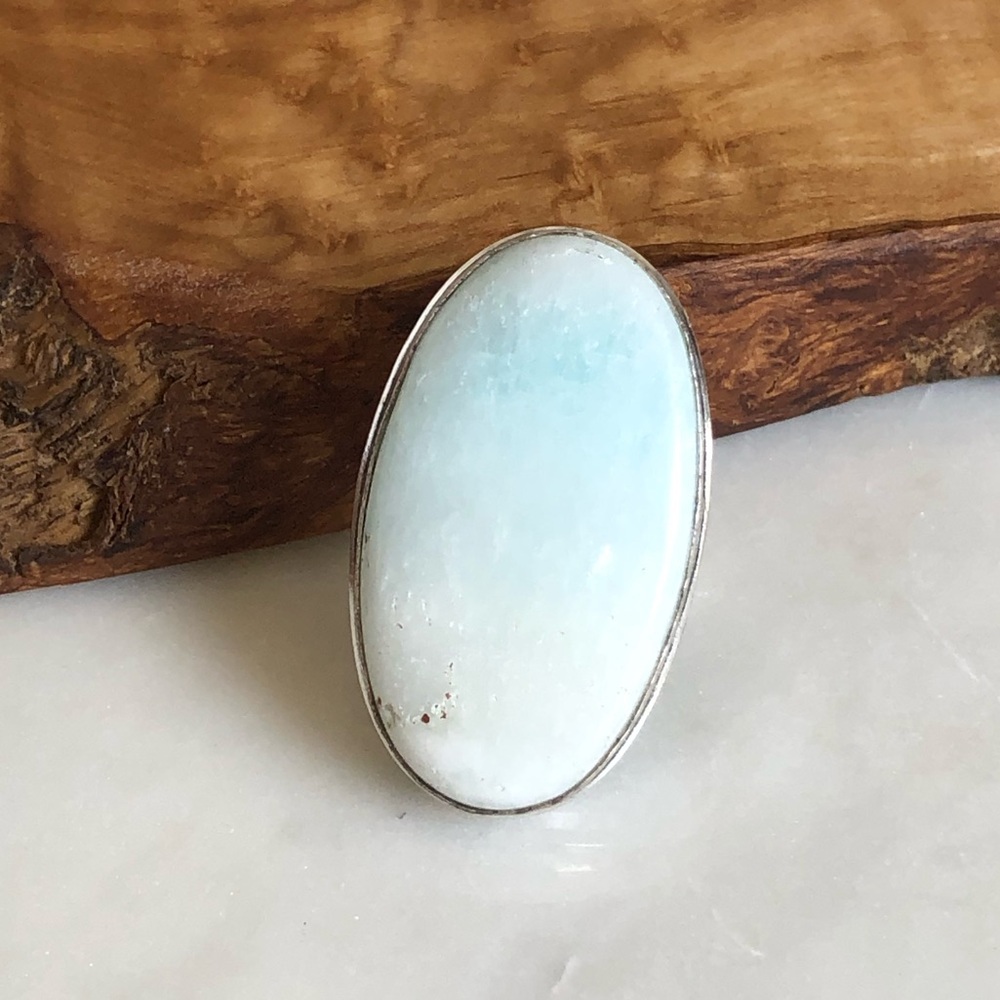 Hememorphite Silver Ring